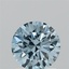 1.14 Ct. Fancy Vivid Blue Round Lab Grown Diamond