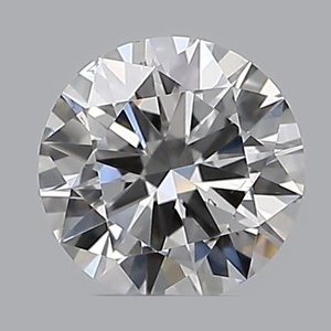 Round diamond — real photo