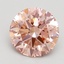 2.07 Ct. Fancy Intense Pink Round Lab Grown Diamond