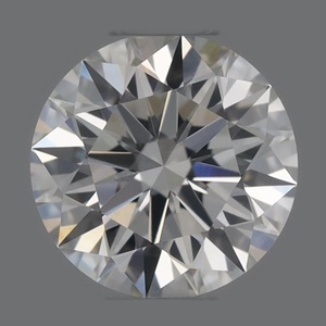 Round diamond — real photo