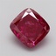 2.01 Ct. Fancy Vivid Pink Cushion Lab Grown Diamond