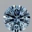 2.08 Ct. Fancy Vivid Blue Round Lab Grown Diamond