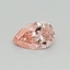0.31 Ct. Fancy Vivid Pink Pear Lab Grown Diamond