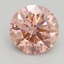 2.50 Ct. Fancy Intense Pink Round Lab Grown Diamond