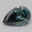 1.09 Ct. Fancy Deep Green Pear Lab Grown Diamond