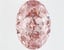 18.09 Ct. Fancy Vivid  Pink Oval Lab Grown Diamond