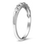 The Parlia Ring, smalltop view on a hand