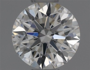 Round diamond — real photo