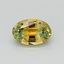 5.9x3.9mm Bi-Color Oval Montana Sapphire