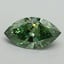 1.70 Ct. Fancy Vivid Green Marquise Lab Grown Diamond