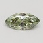 0.71 Ct. Fancy Intense Green Marquise Lab Grown Diamond