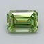 1.00 Ct. Fancy Green Emerald Lab Grown Diamond