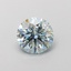 1.00 Ct. Fancy Blue Round Lab Grown Diamond