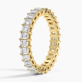 Emerald Eternity Diamond Ring (2 ct. tw.)