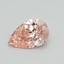 0.38 Ct. Fancy Intense Pink Pear Lab Grown Diamond