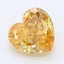 1.36 Ct. Fancy Intense Yellow Heart Lab Grown Diamond