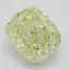 1.30 Ct. Fancy Light Yellow Cushion Diamond