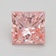 2.02 Ct. Fancy Intense Pink Princess Lab Grown Diamond