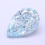 1.51 Ct. Fancy Intense  Blue Pear Lab Grown Diamond