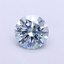 1.08 Ct. Fancy Vivid Blue Round Lab Grown Diamond