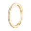 18K Yellow Gold Tacori Dantela Eternity Diamond Ring (1/4 ct. tw.), smallside view