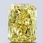 2.09 Ct. Fancy Vivid Yellow Radiant Lab Grown Diamond