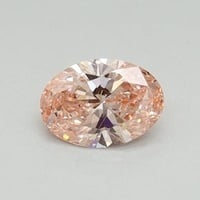 0.47 Ct. Fancy Vivid Pink Oval Lab Grown Diamond