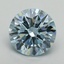 3.24 Ct. Fancy Intense Blue Round Lab Grown Diamond