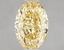 1.58 Ct. Fancy Vivid Yellow Oval Lab Grown Diamond