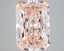 5.62 Ct. Fancy Pink Radiant Lab Grown Diamond