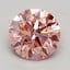 1.50 Ct. Fancy Intense Pink Round Lab Grown Diamond