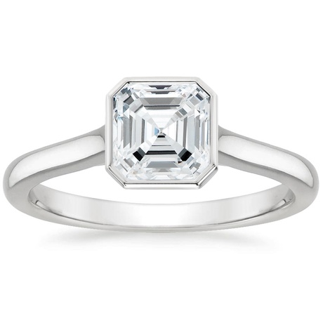 18K White Gold Luna Bridal Set