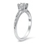 The Chatteris Ring, smalltop view on a hand