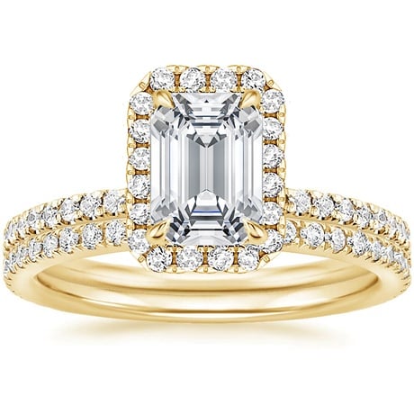 18K Yellow Gold Waverly Diamond Bridal Set (2/3 ct. tw.)