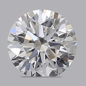 Round diamond — real photo