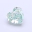 1.52 Ct. Fancy Intense  Green Heart Lab Grown Diamond