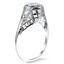 The Isi Ring, smalltop view on a hand