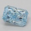 1.56 Ct. Fancy Vivid Blue Radiant Lab Grown Diamond