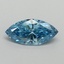 1.04 Ct. Fancy Vivid Blue Marquise Lab Grown Diamond