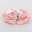 3.96 Ct. Fancy Vivid Pink Marquise Lab Grown Diamond