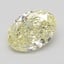 1.22 Ct. Fancy Light Yellow Oval Diamond