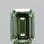 2.12 Ct. Fancy Vivid Green Emerald Lab Grown Diamond