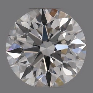 Round diamond — real photo