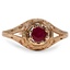 Edwardian Ruby Vintage Ring