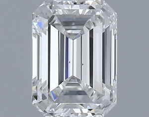 Emerald diamond — real photo