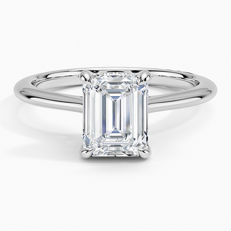 Platinum Tacori Founder's Petite Diamond Ring