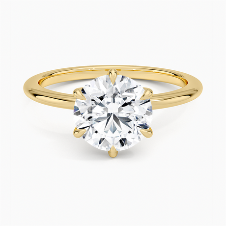 18K Yellow Gold Petite Esme 1.5mm Ring