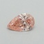 0.30 Ct. Fancy Vivid Pink Pear Lab Grown Diamond