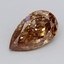 1.25 Ct. Fancy Light  Brown Pear Lab Grown Diamond