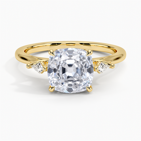 Petite Cometa Perfect Fit Three Stone Diamond Ring
